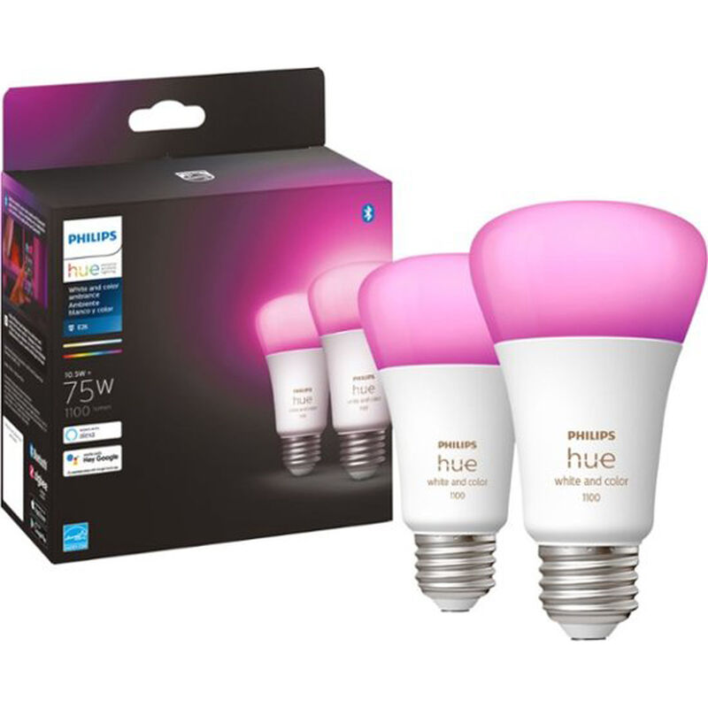evalueren vredig opladen Philips Hue White and Color Ambiance E26 2-Pack | Georgia Power Marketplace
