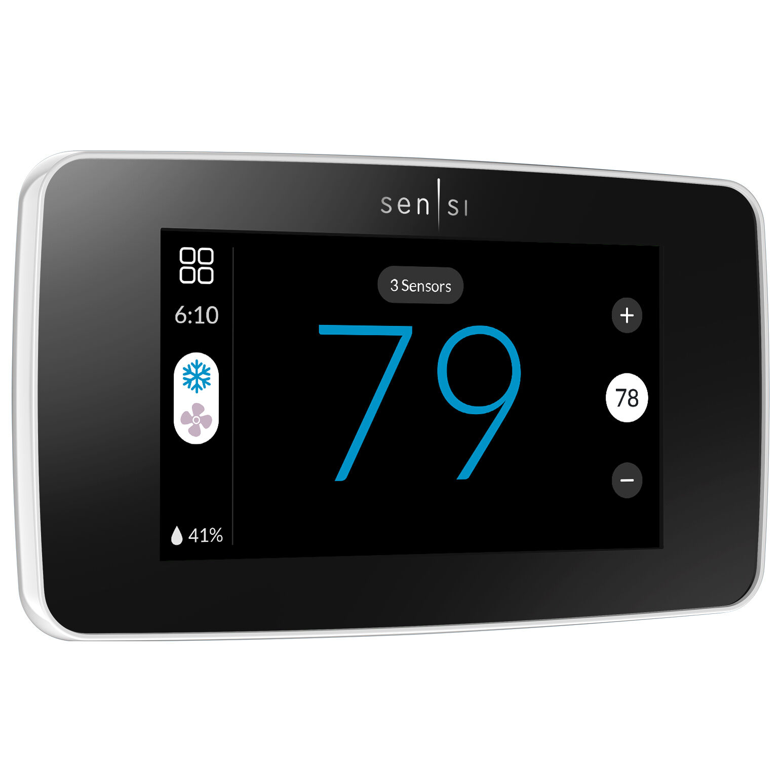 Sensi Touch 2 smart thermostat Black | Georgia Power Marketplace