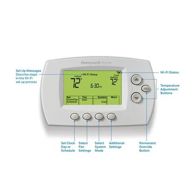 Honeywell Home Wi-Fi 7-Day Programmable Thermostat Georgia Power